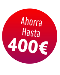 Ahorra 400 €