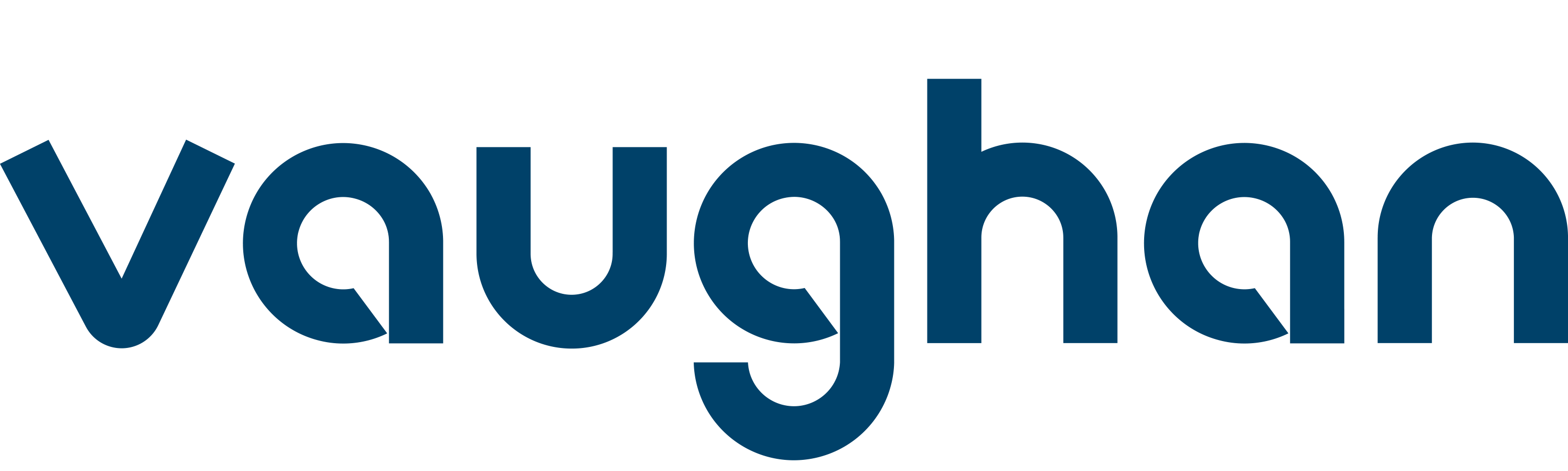 Azul transparente Logo Vaughan-1