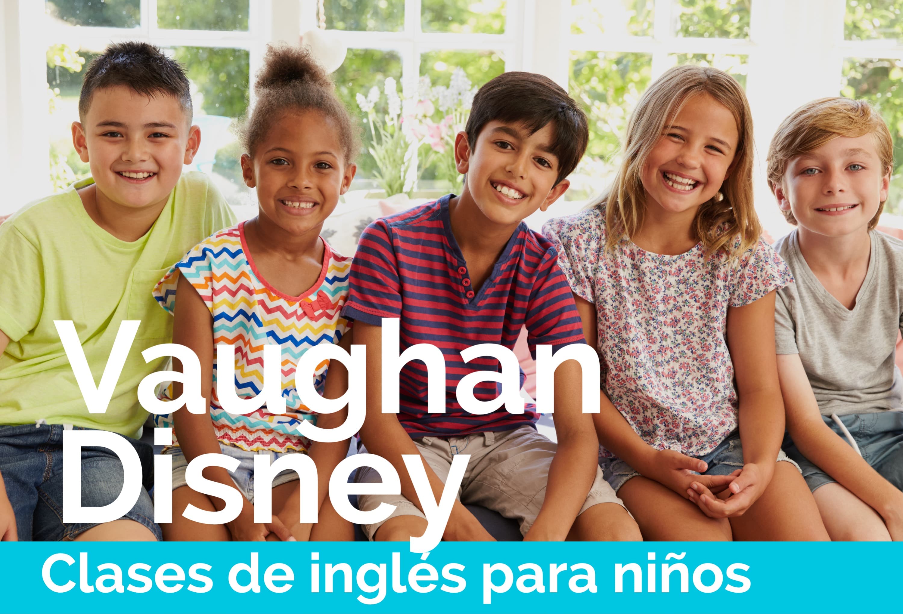 Clases de inglés en grupo para niños pequeños Vaughan Disney
