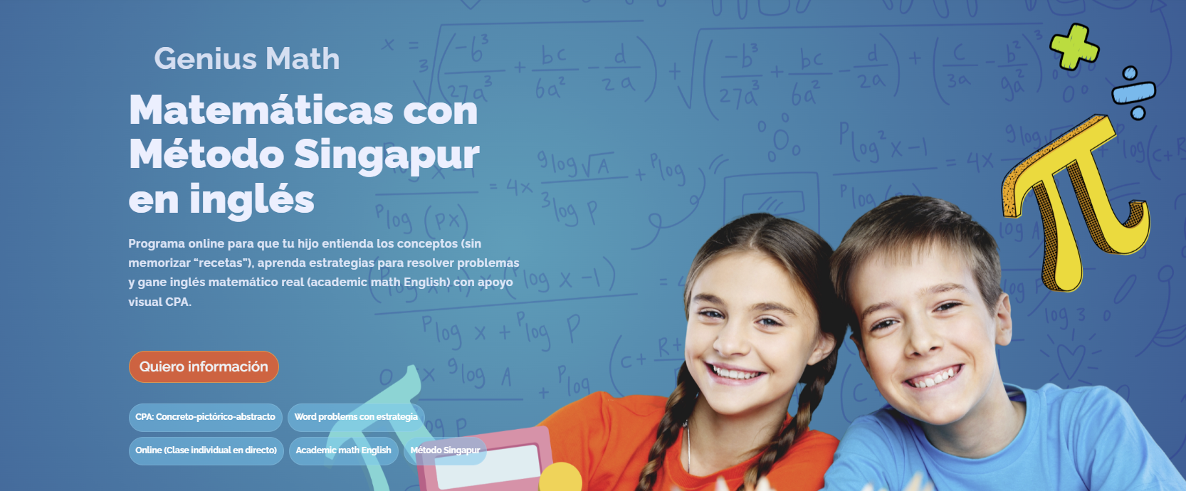 Genizi Math Matemáticas Con Método Singapur | Aprendizaje Bilingüe | Genius Math
