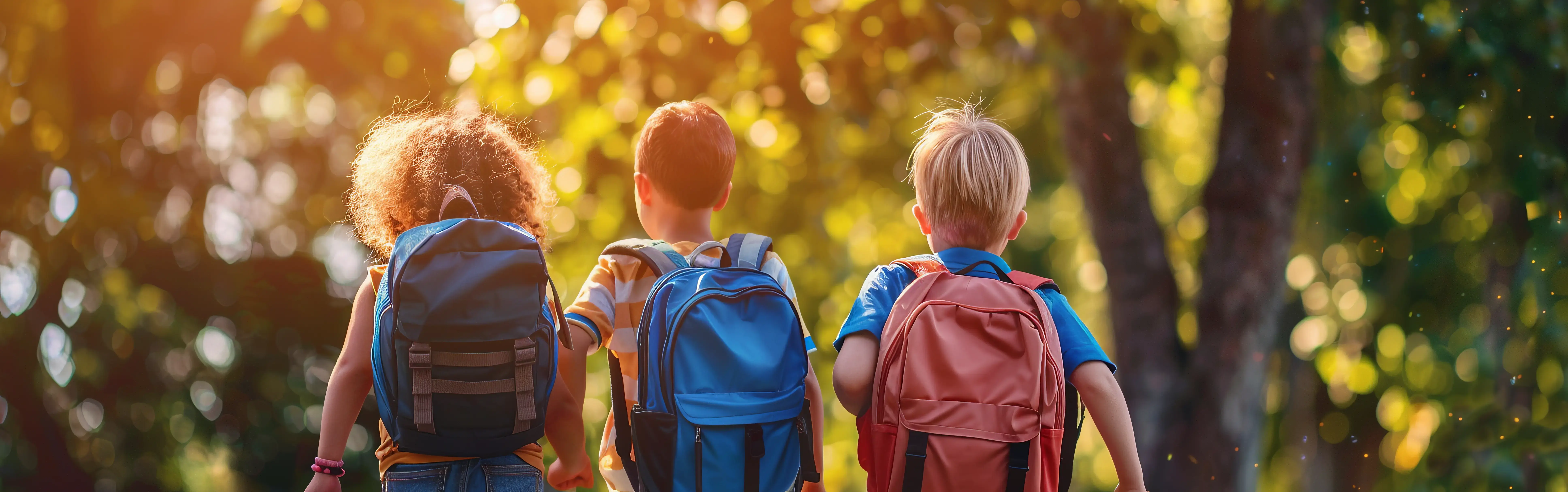 niños campamento